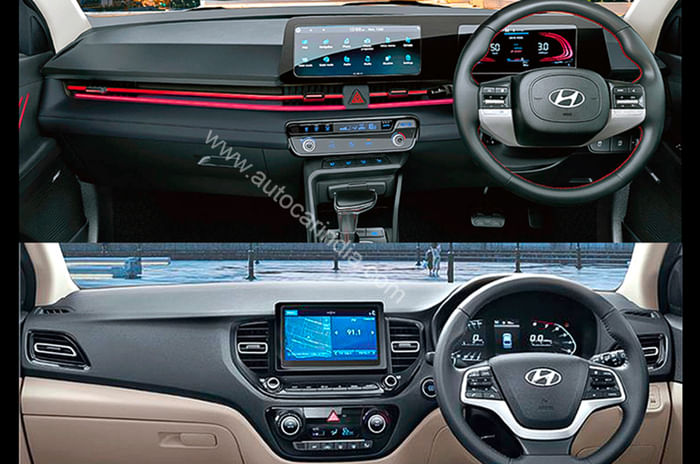 Hyundai Verna: new vs old